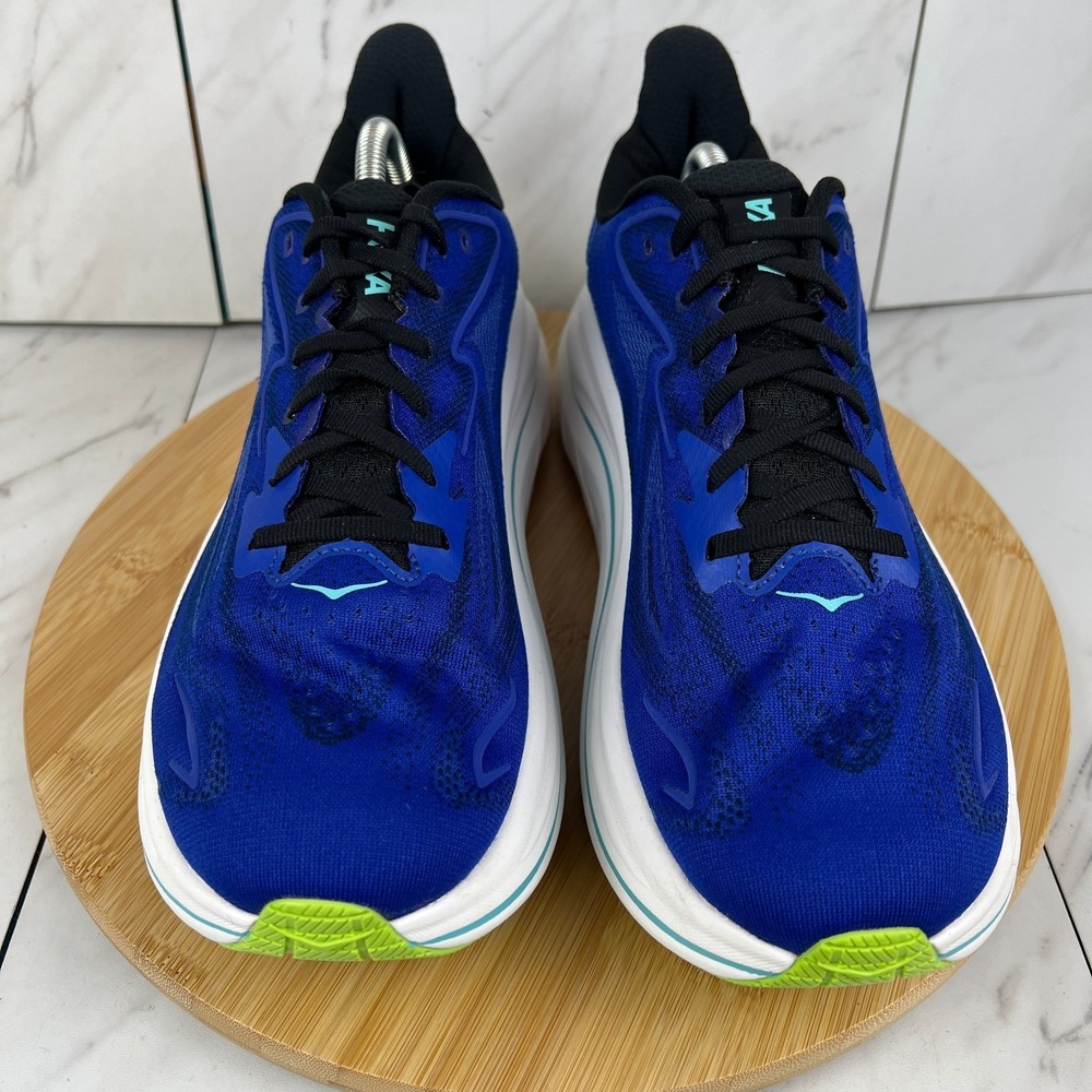Hoka One Clifton 10 Mens Size 11 D Night Sky Midnight Blue Running Shoes 1162030 - Picture 4 of 12